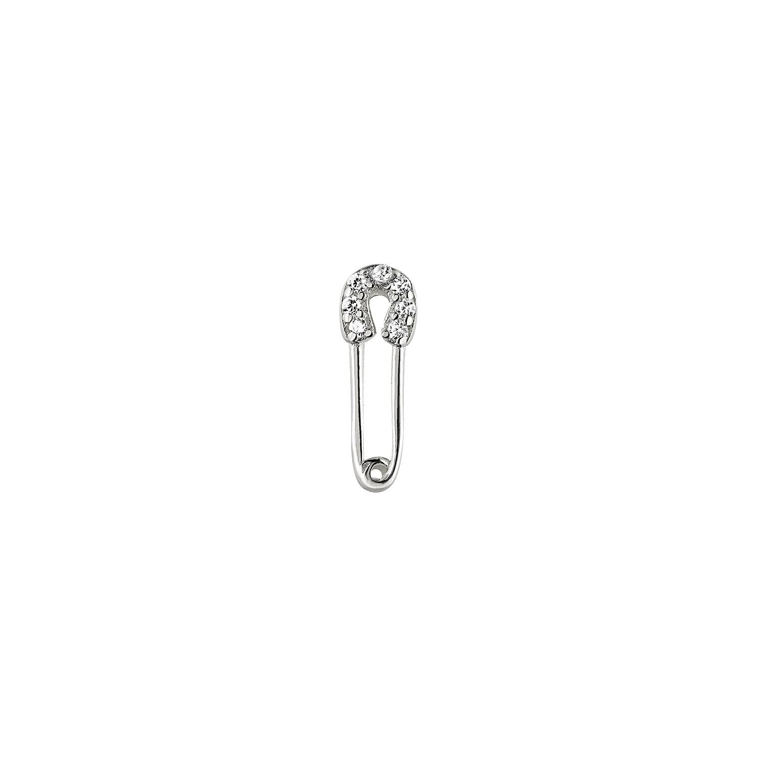 ORECCHINO PIERCING A SPILLA IN ARGENTO