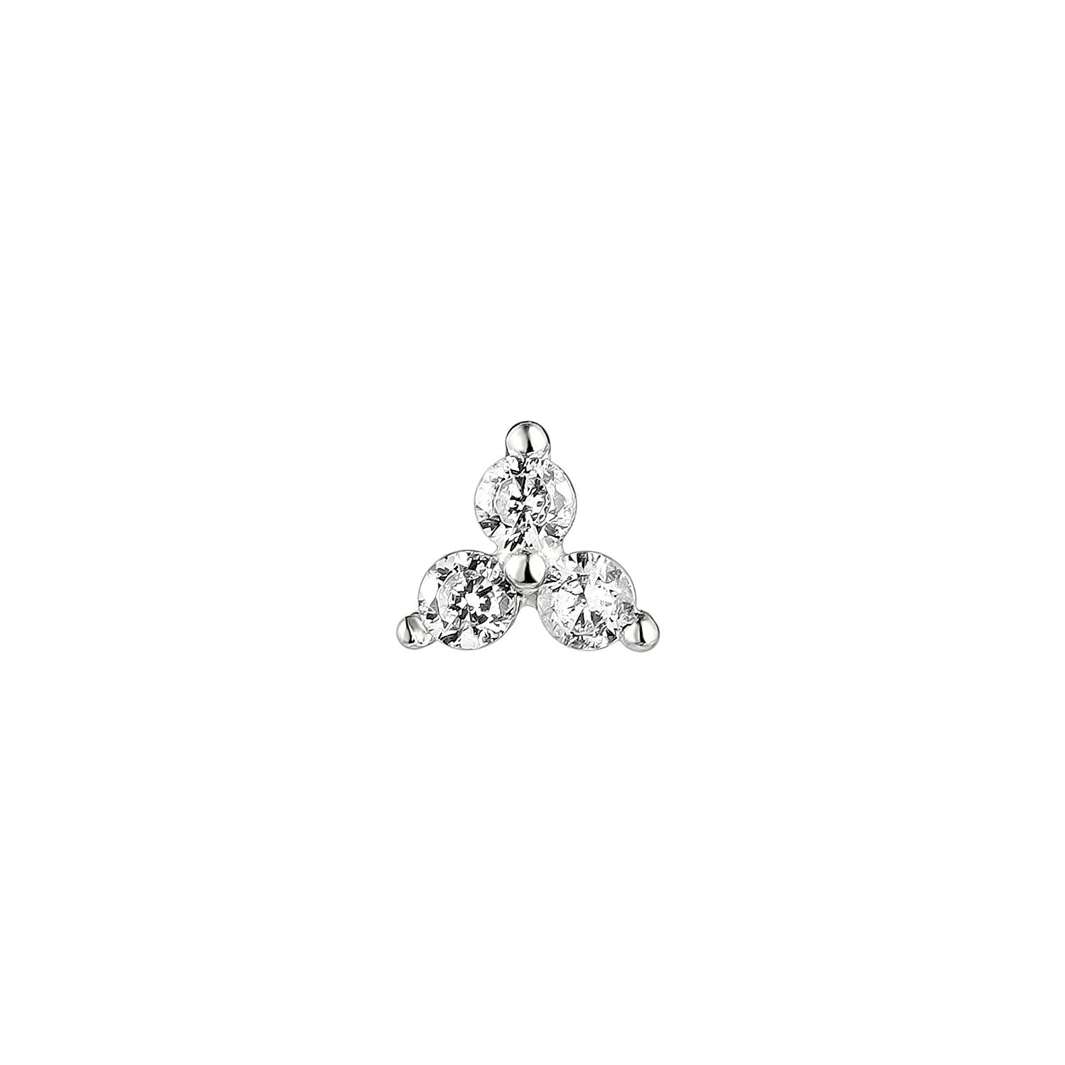ORECCHINO PIERCING IN ARGENTO PRINCIPESSA