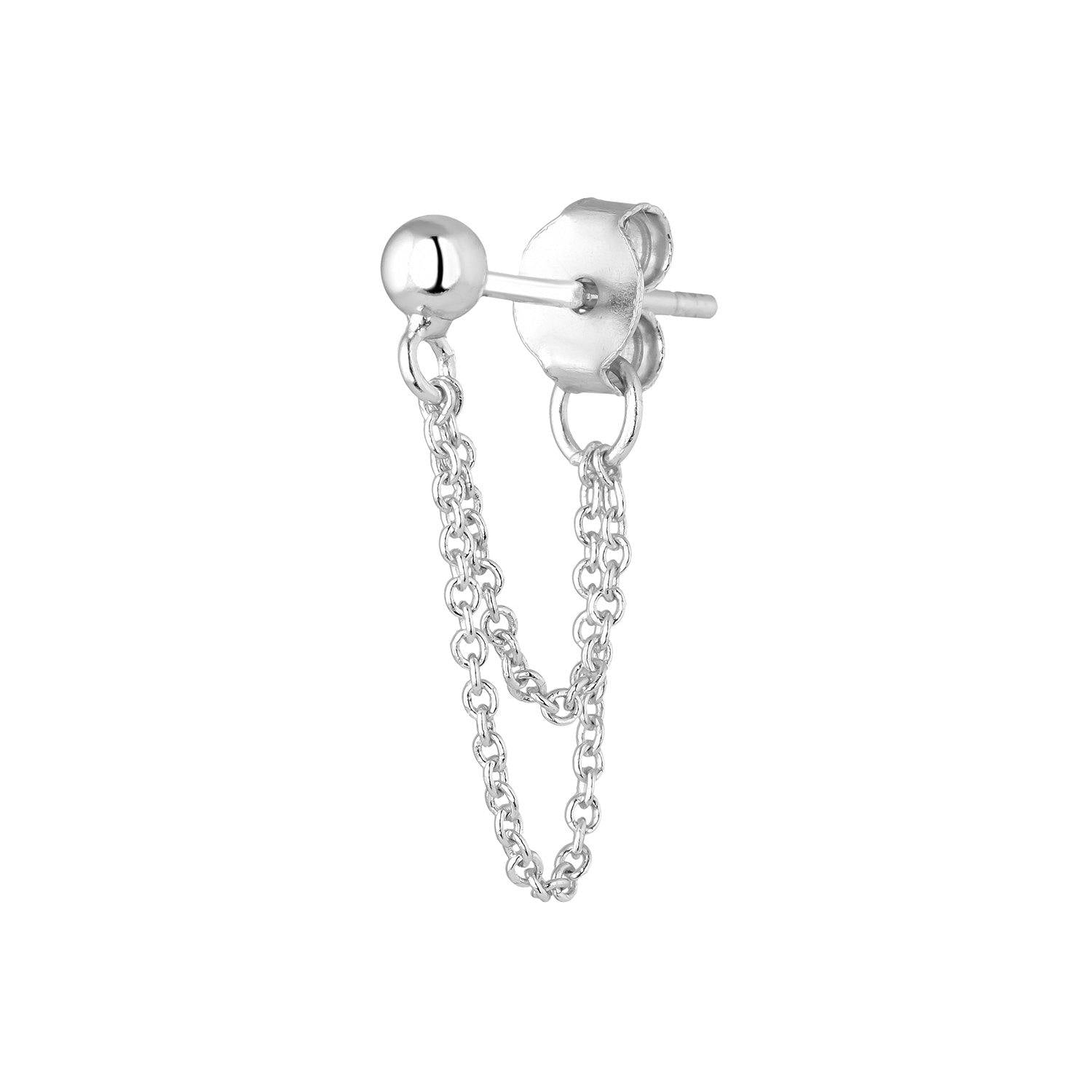 PENDIENTE PIERCING PLATA HELMI - Earcandy Jewelry