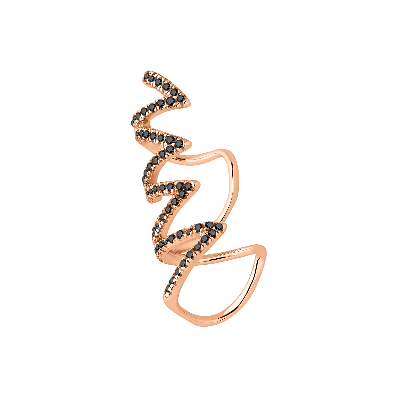 EAR CUFF ORO ROSA ZULU