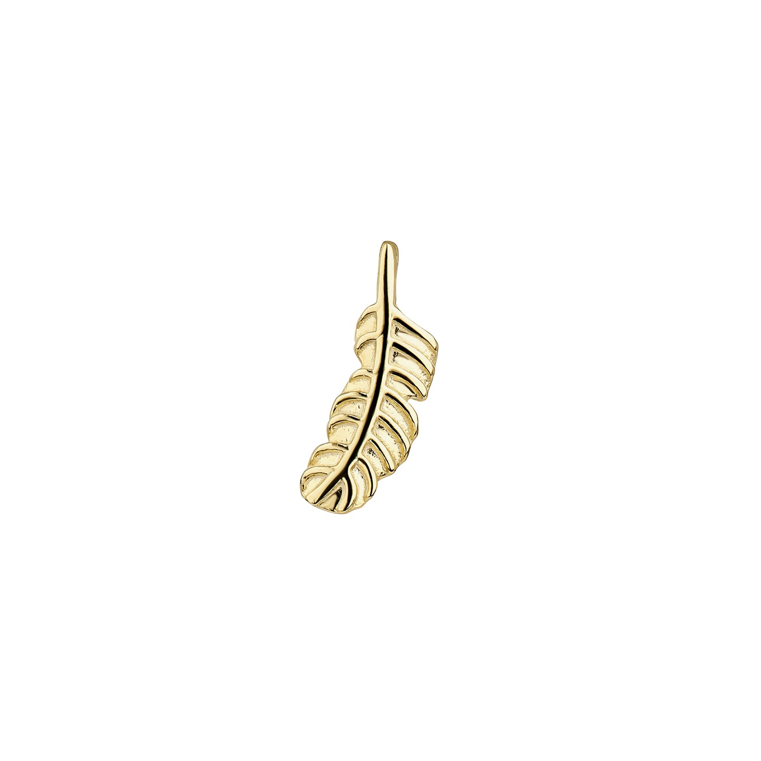 ORECCHINO PIERCING CON PIUME