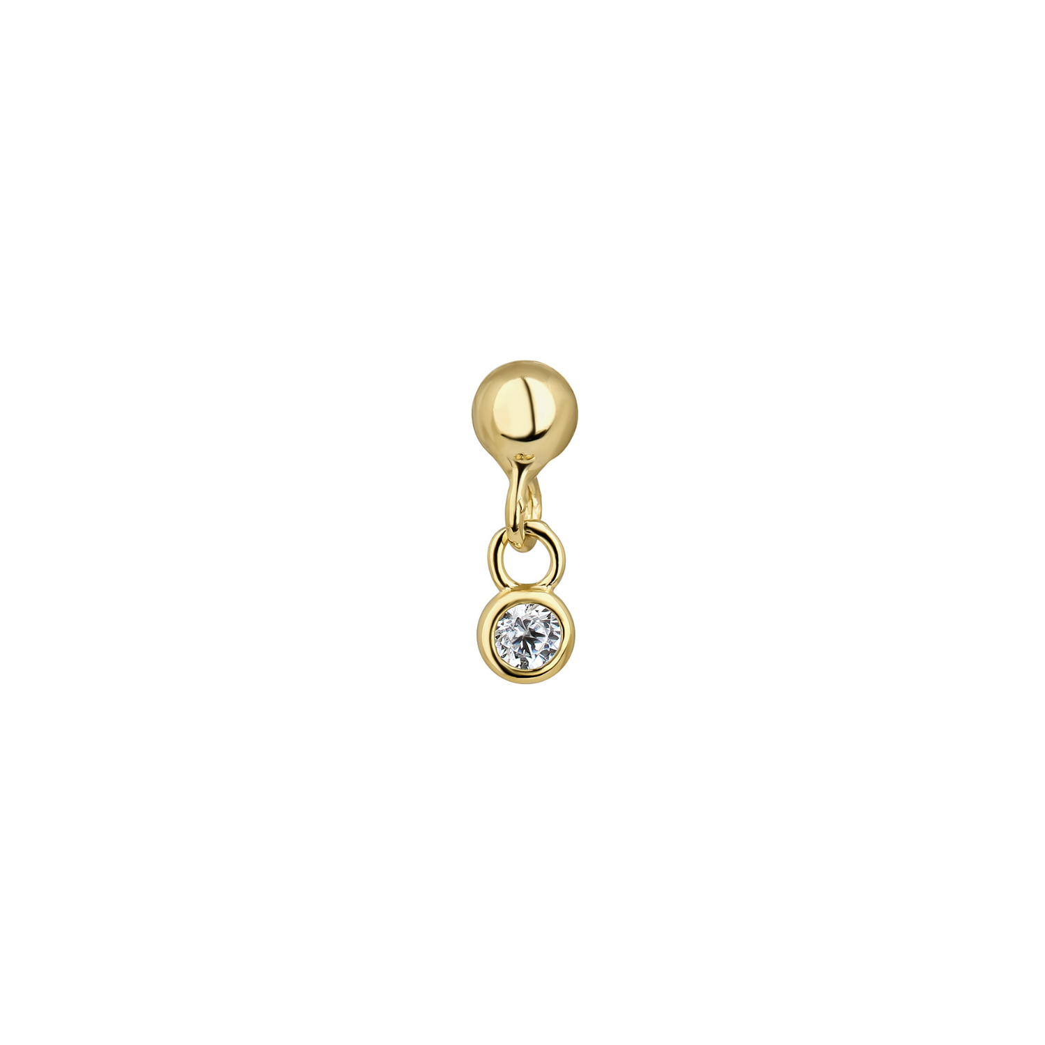BRILLANT PIERCING EARRING