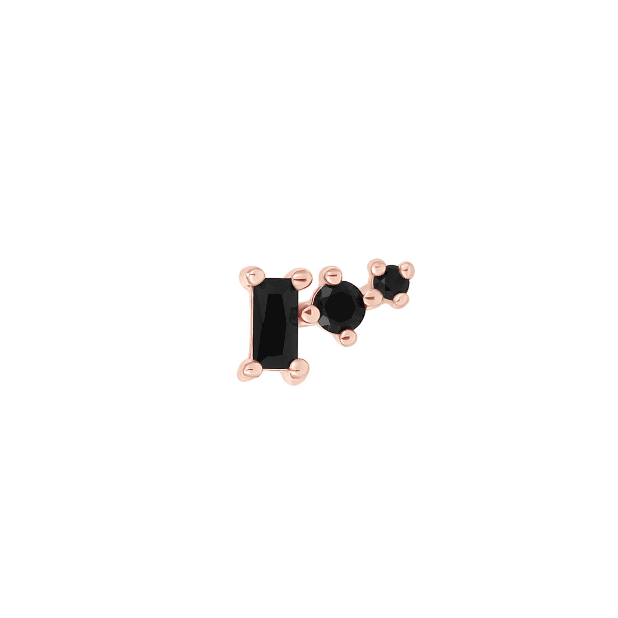 PENDIENTE PIERCING PLATA SWEET BUZZ - Earcandy Jewelry