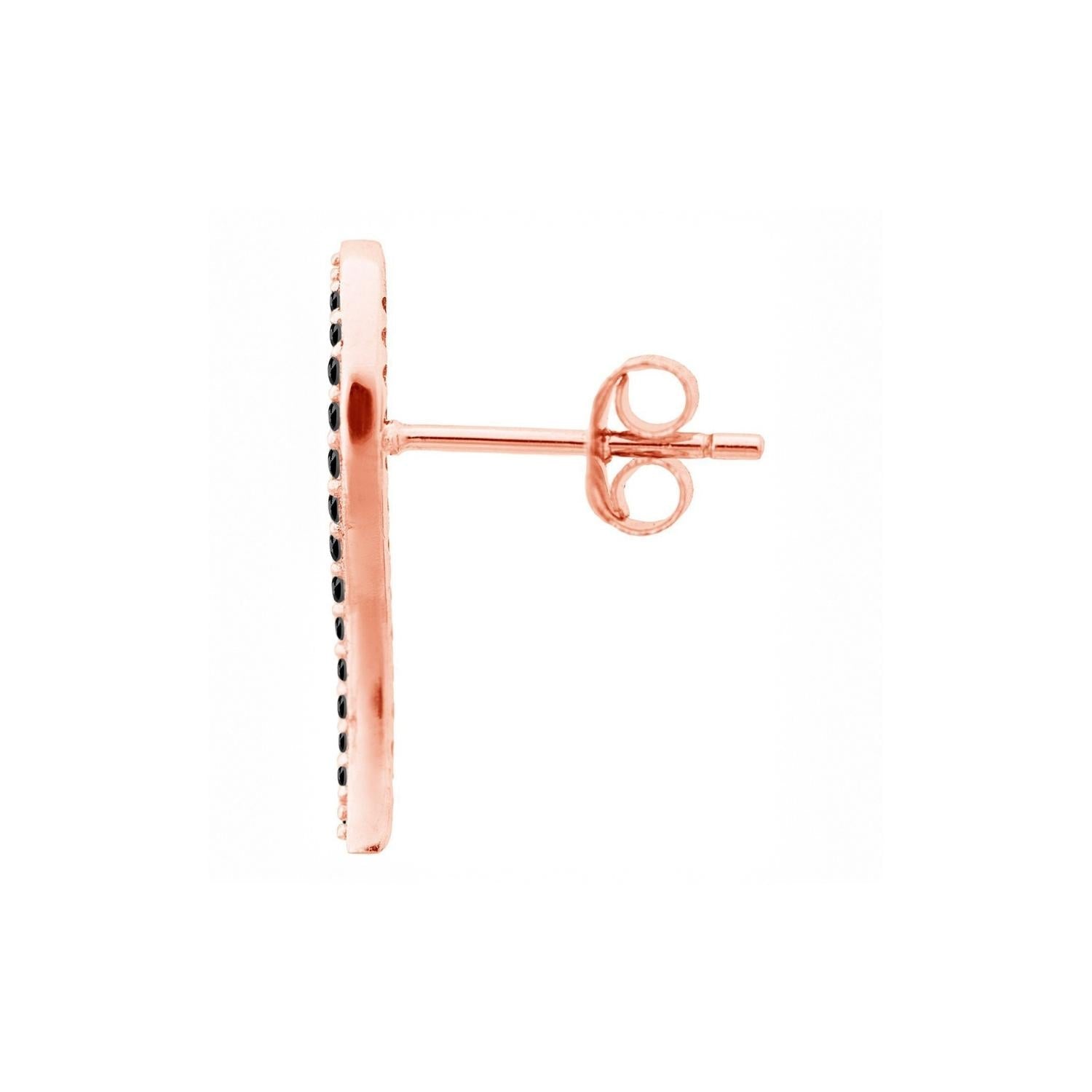 ORECCHINO RAMPICANTE IN ORO ROSA SPINELLI SOLANGE