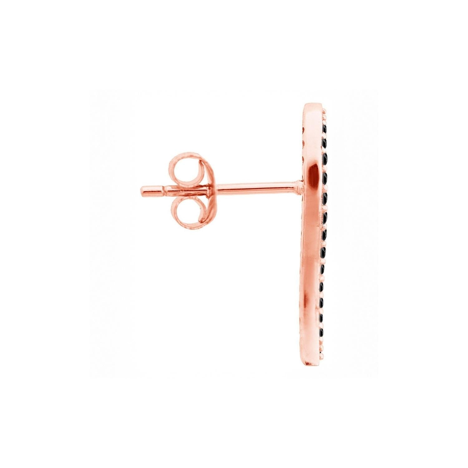 ORECCHINO RAMPICANTE IN ORO ROSA SPINELLI SOLANGE