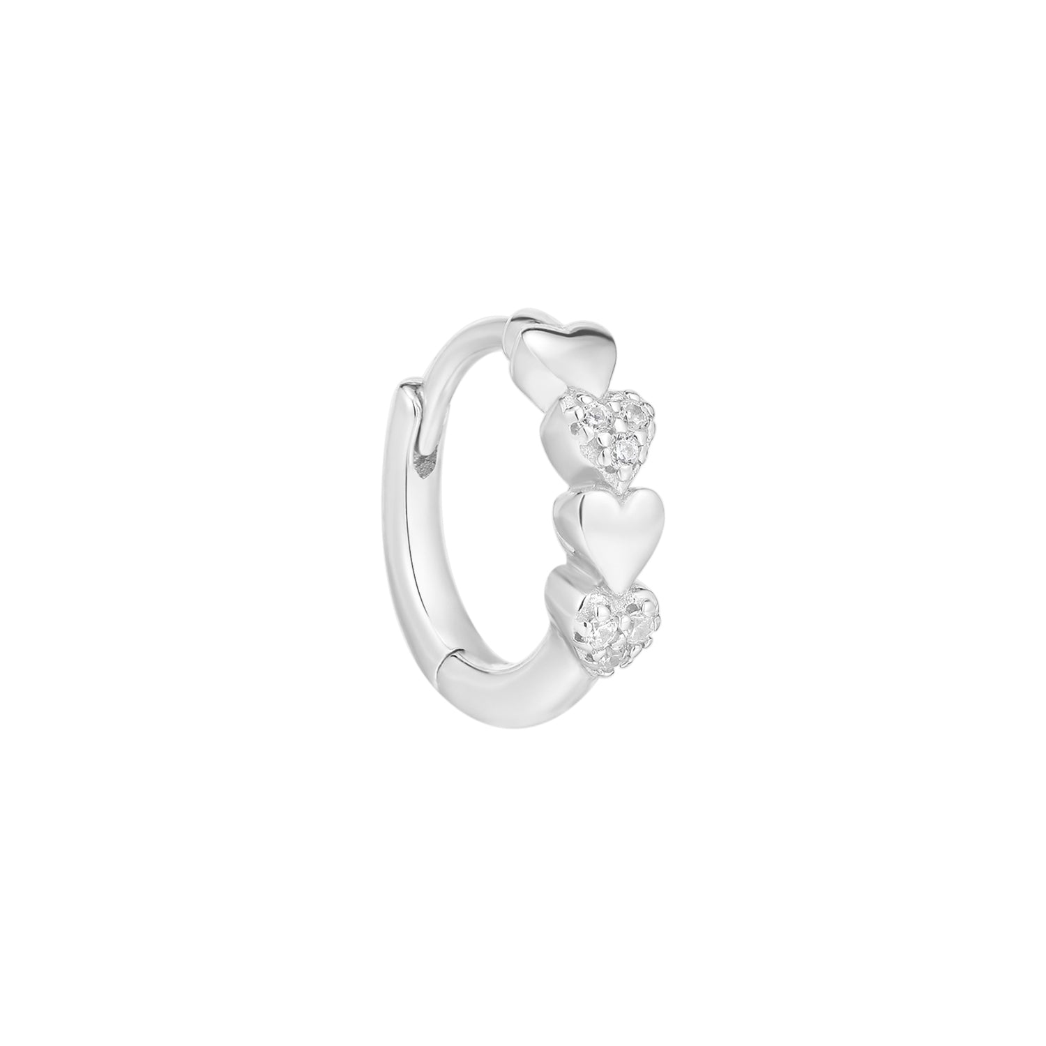 ORECCHINO PIERCING A CERCHIO IN ARGENTO