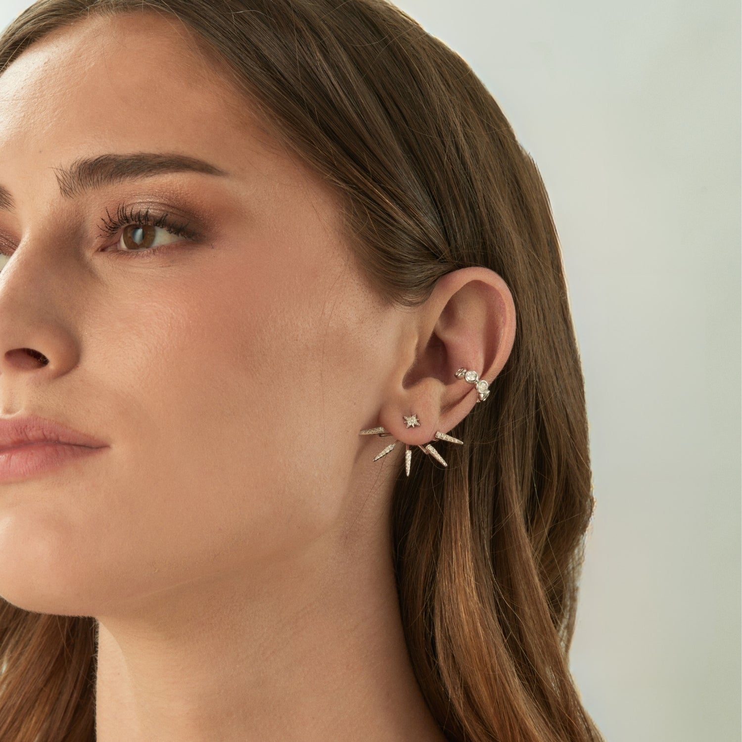 ORECCHINO DA GIACCA IN ARGENTO GOTHIC CHIC