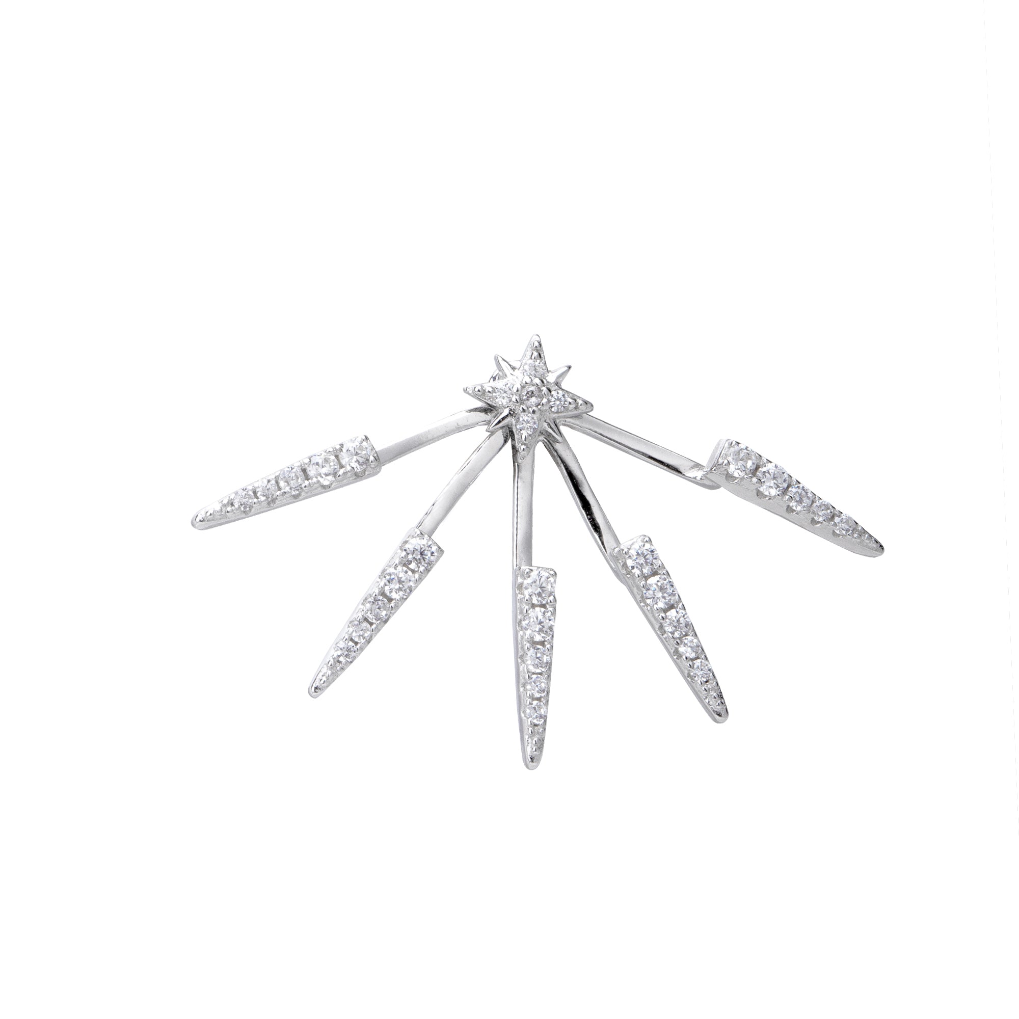 ORECCHINO DA GIACCA IN ARGENTO GOTHIC CHIC