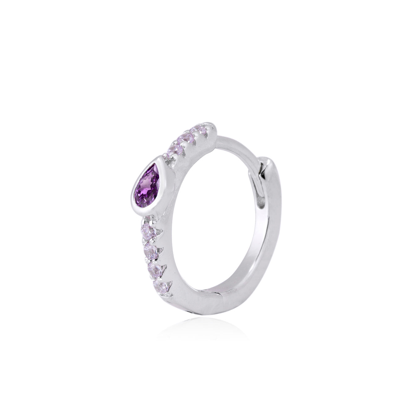 ORECCHINO PIERCING A CERCHIO IN ARGENTO GISELE