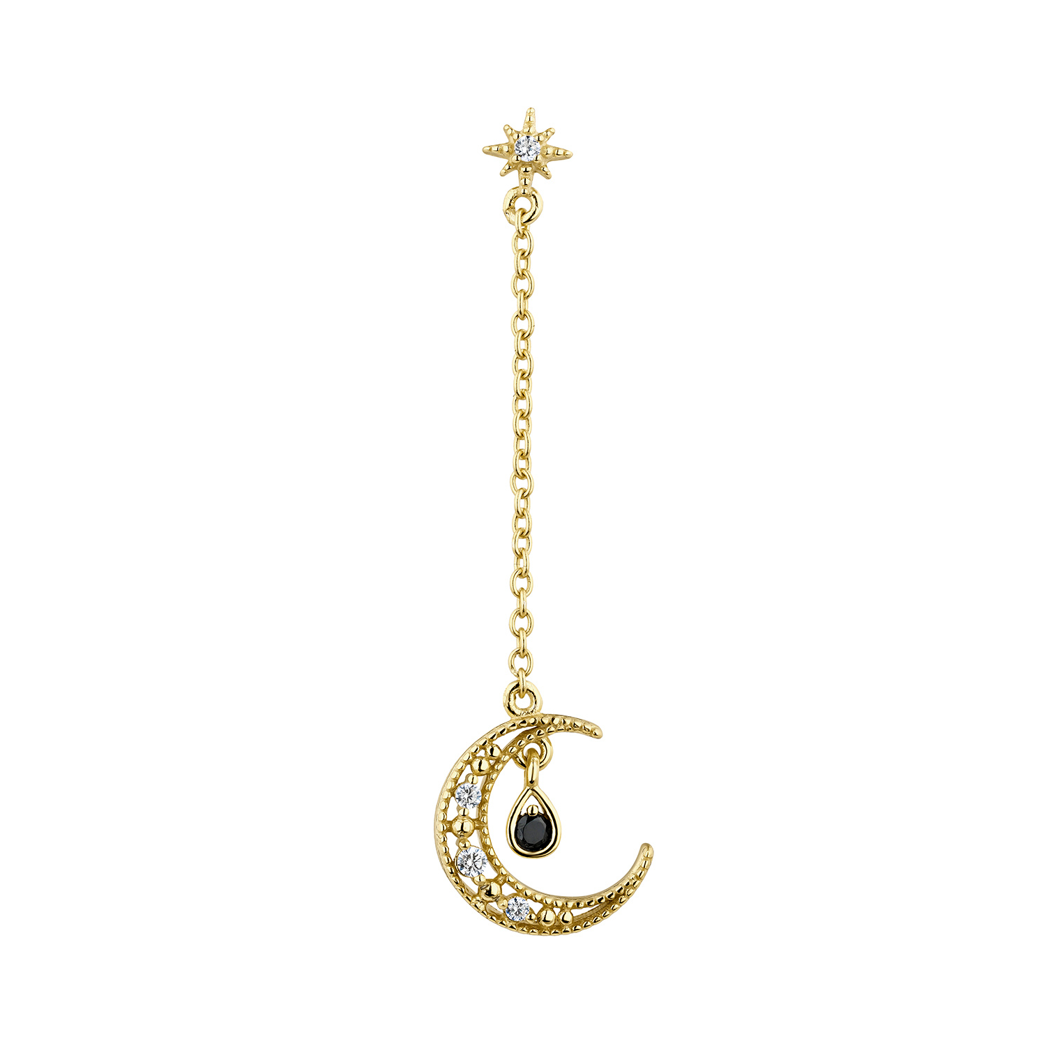 PENDIENTE PIERCING CANDY COTONE LUNA