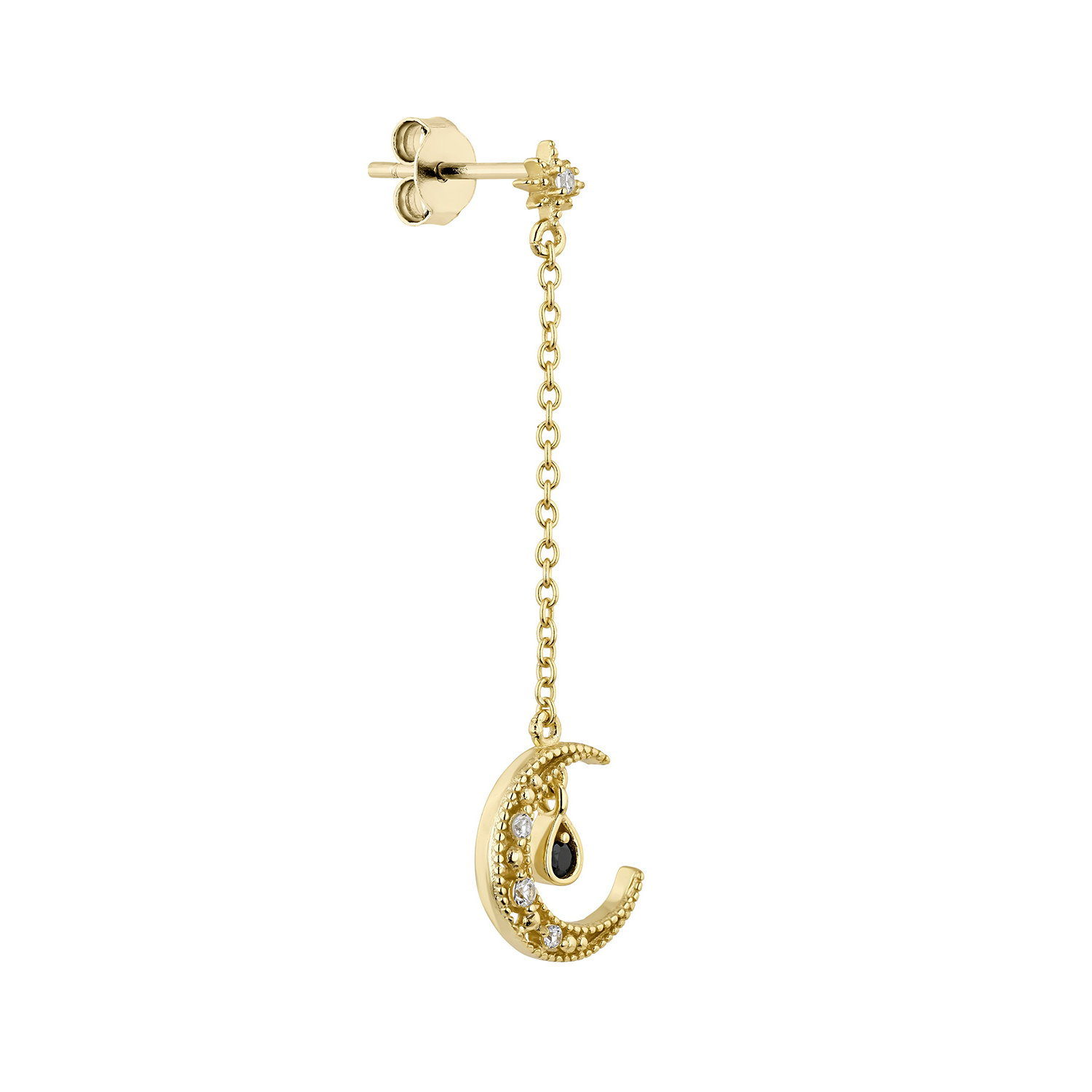 PENDIENTE PIERCING CANDY COTONE LUNA