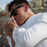 PENDIENTE PIERCING ARO DE PLATA ROQUE