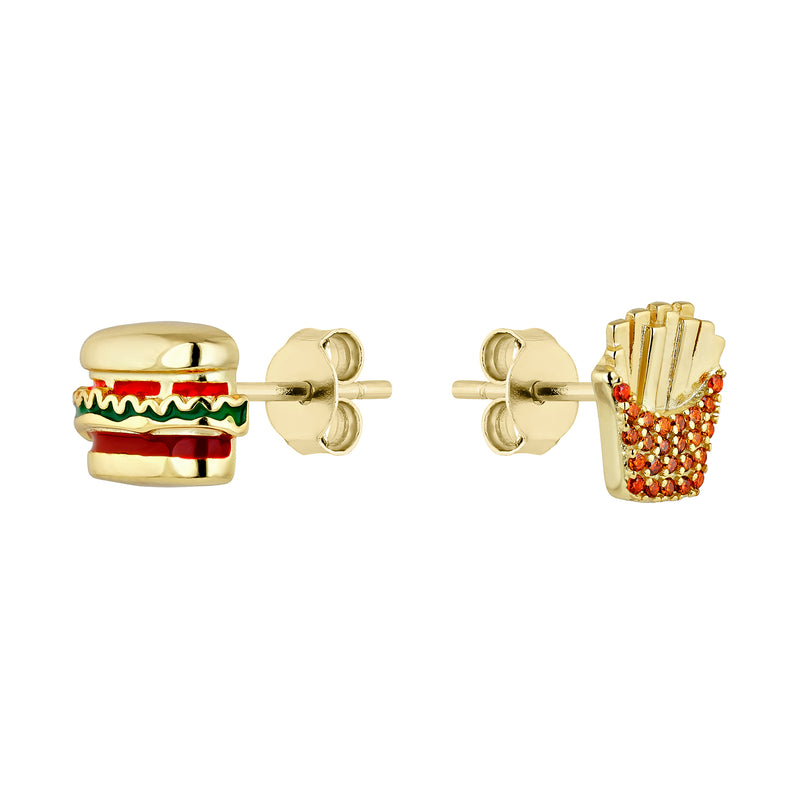 BOUCLES D'OREILLES FAST-FOOD