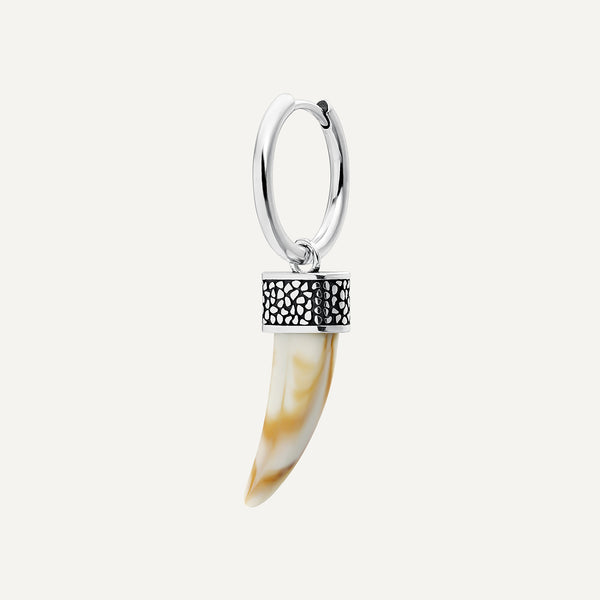 PENDIENTE PIERCING ARO IVORY TUSK
