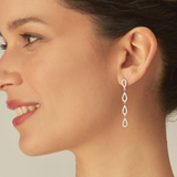 CRYSTAL SERENADE SILVER EARRINGS