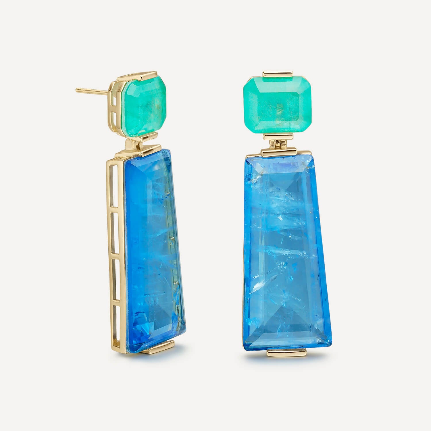 PENDIENTES MALDIVES BLUE