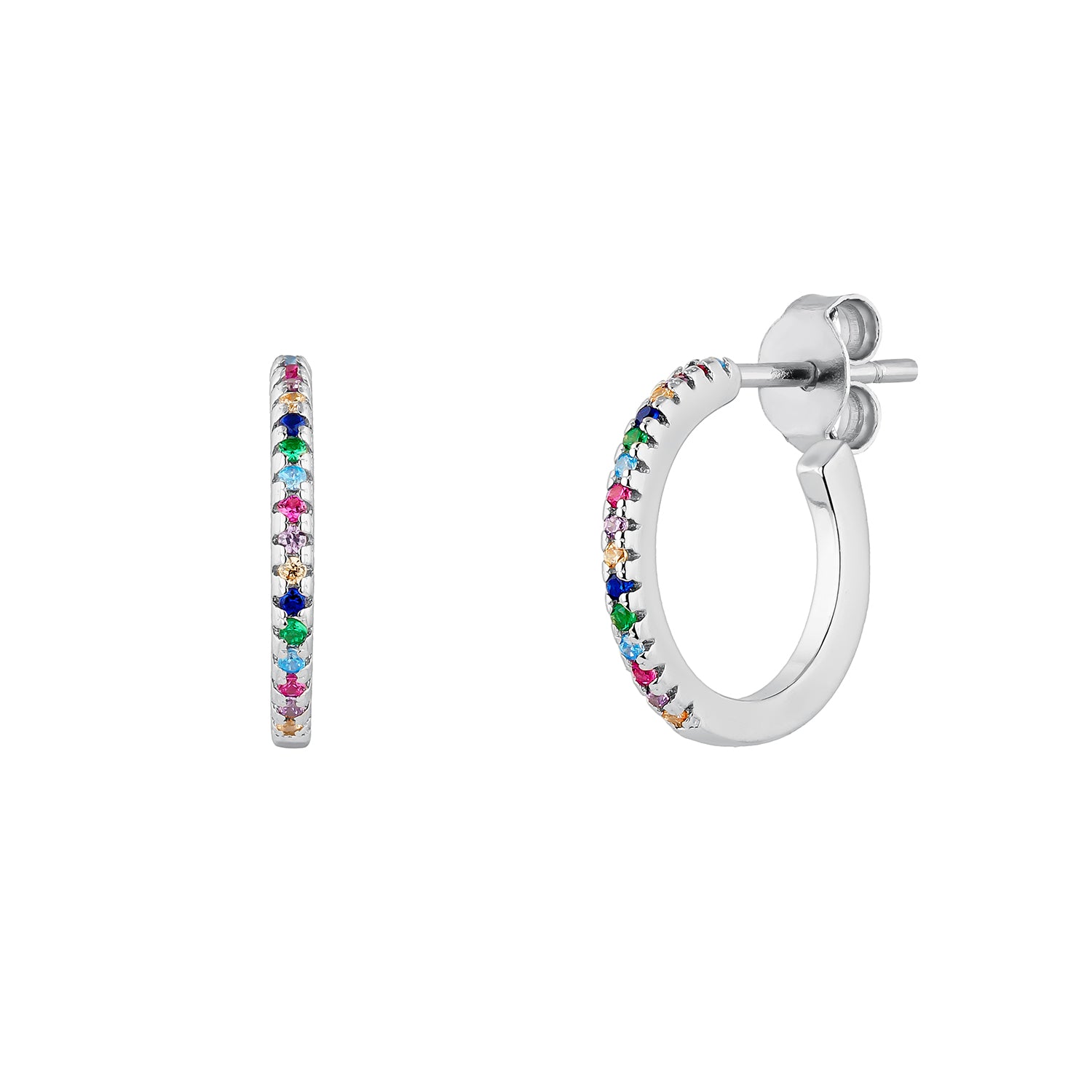 ORECCHINI IN ARGENTO GALA MULTICOLORE