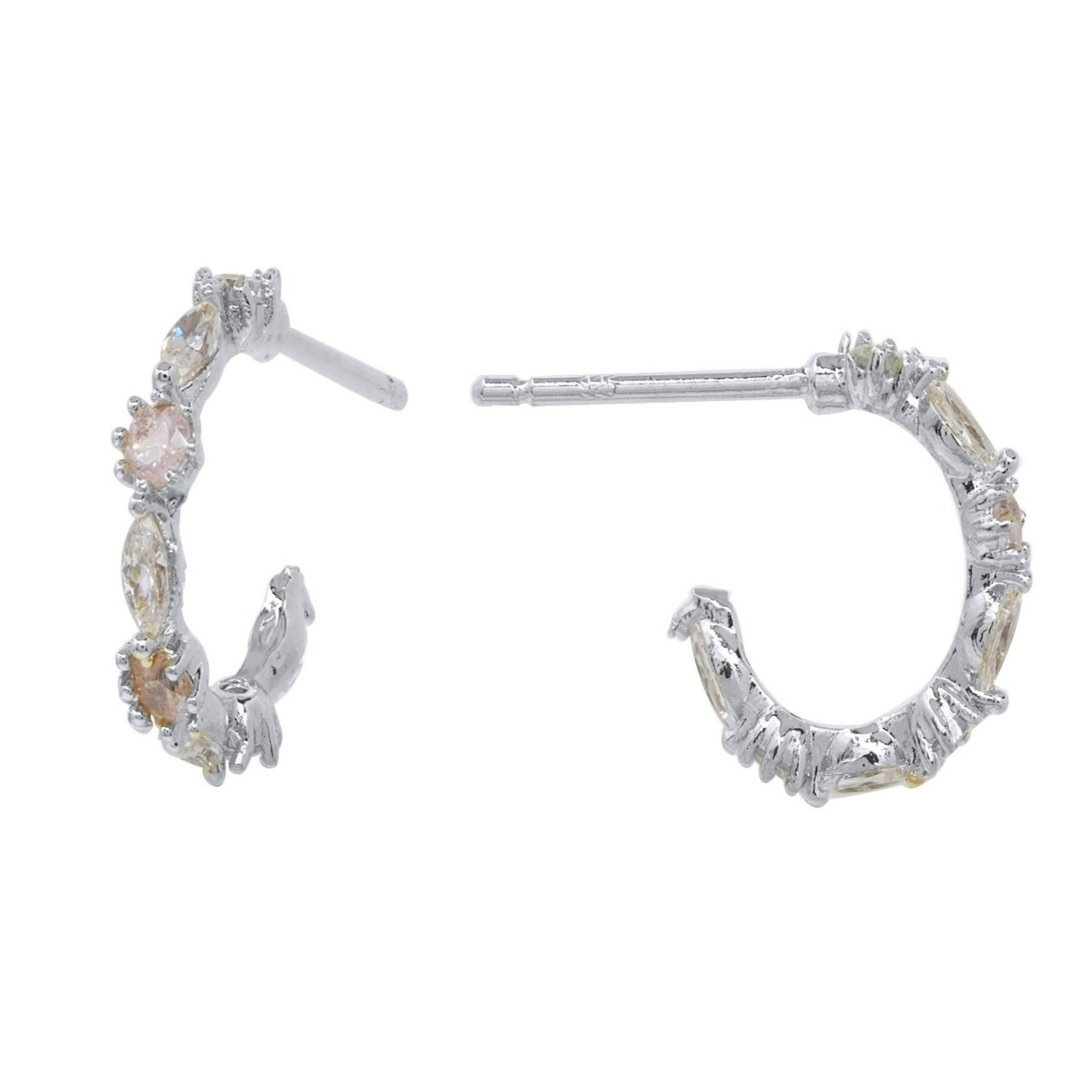 MONTSOURIS SILVER HOOPS