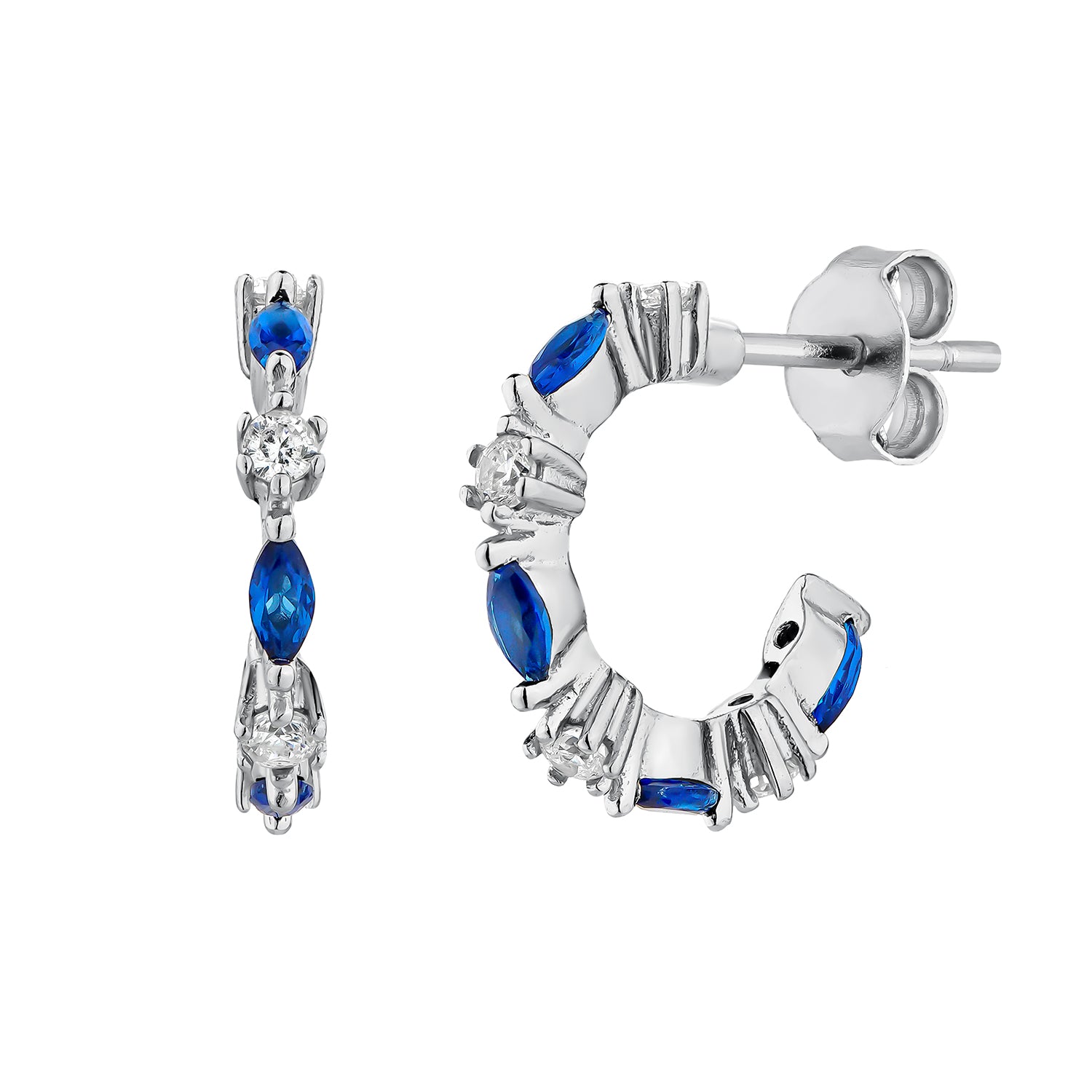 AROS PLATA AZUL MONTSOURIS