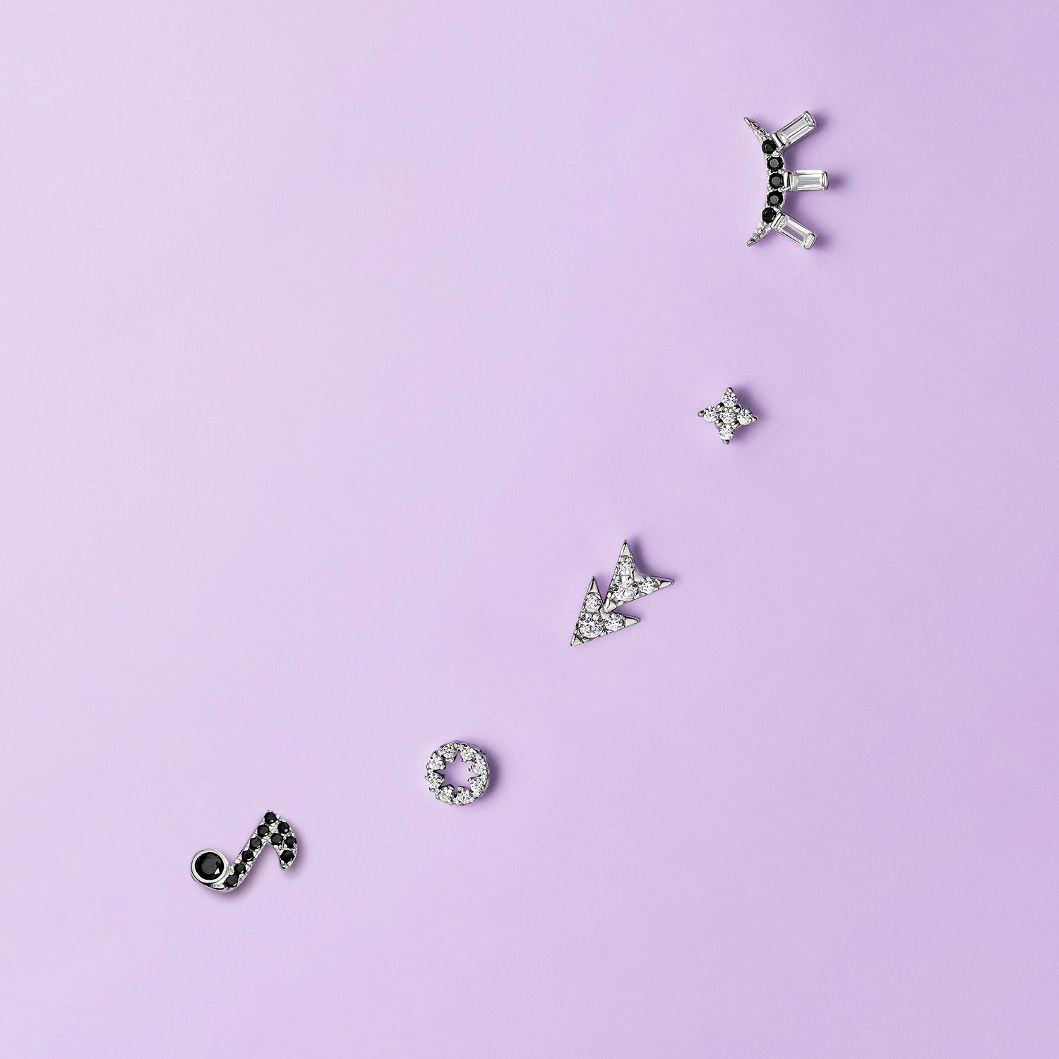 ORECCHINO PIERCING IN ARGENTO SURU