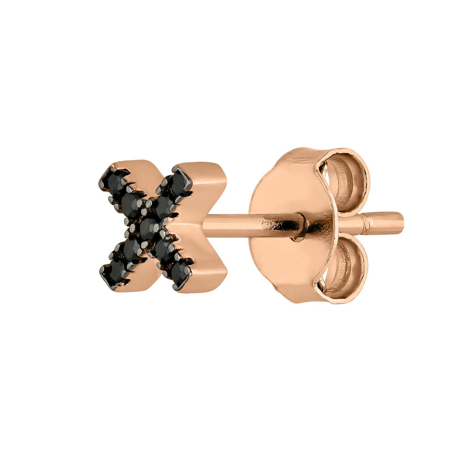 PENDIENTES ASIMÉTRICOS PLATA XO XO - Earcandy Jewelry