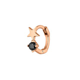 ZULEMA SPINEL ROSE GOLD SINGLE EARRING