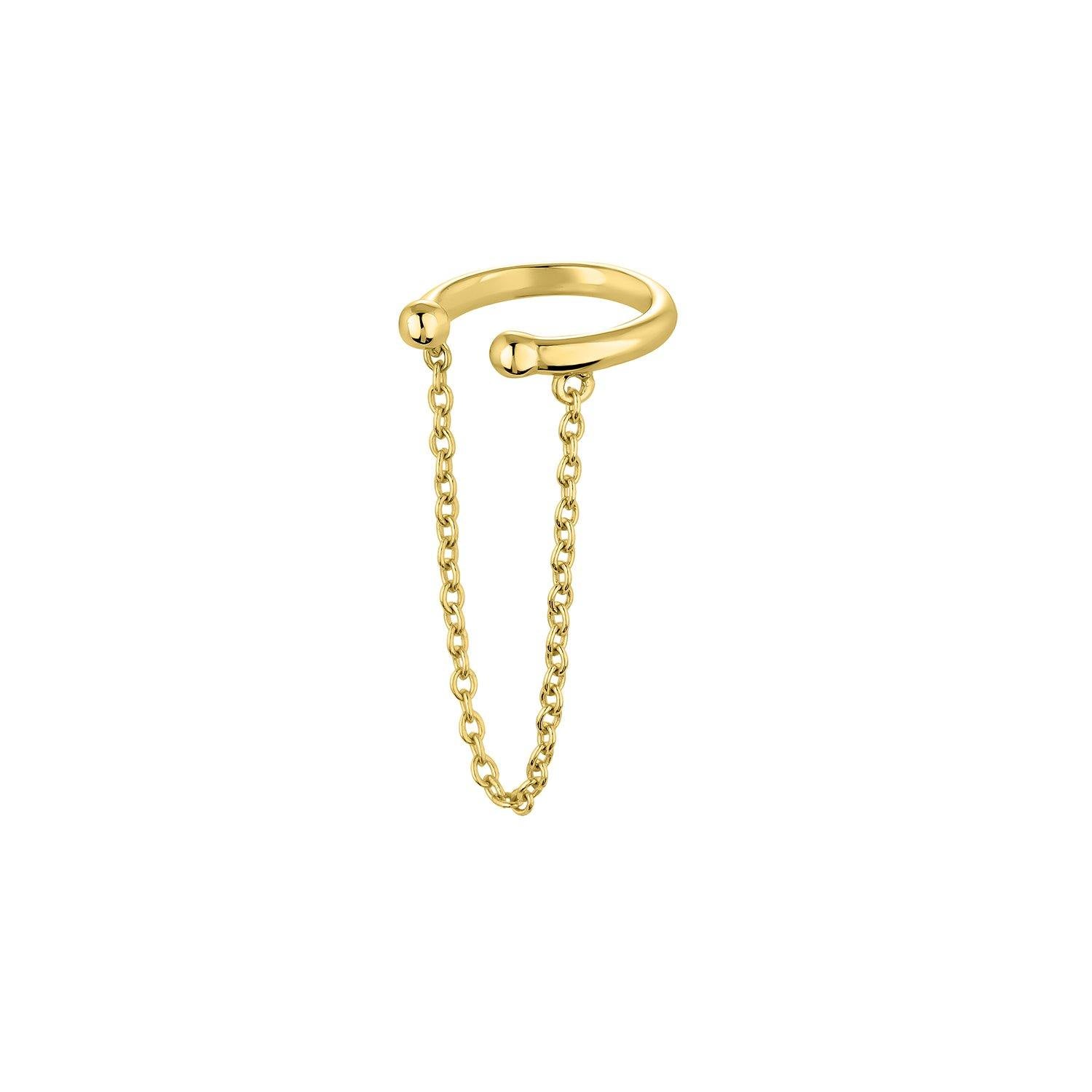 EAR CUFF PLATA HELLA - Earcandy Jewelry